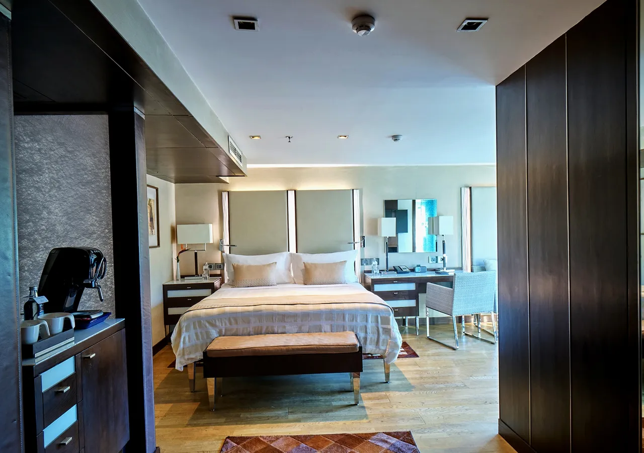 Cabin aboard the The Oberoi Philae, Luxury Nile Cruiser Nile cruise